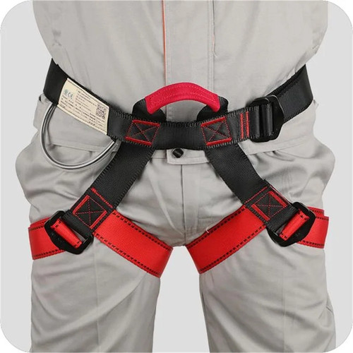 Rock climbing harness half - rock,