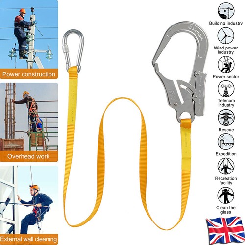Safety belt with lanyard - belt,