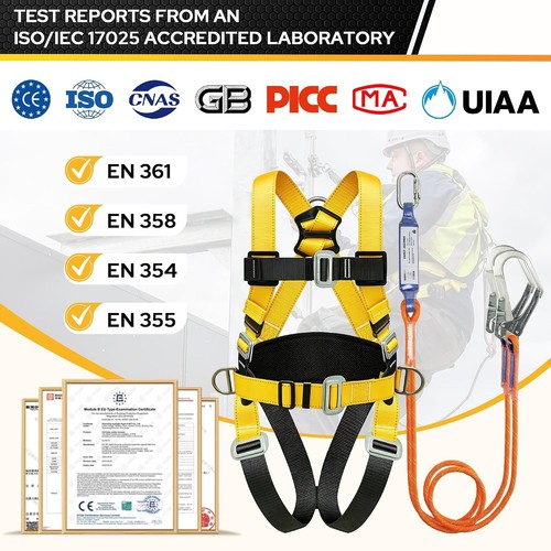 Safety harness dual - 1.8m,
