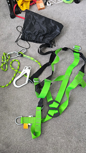 Green full body safety - body,