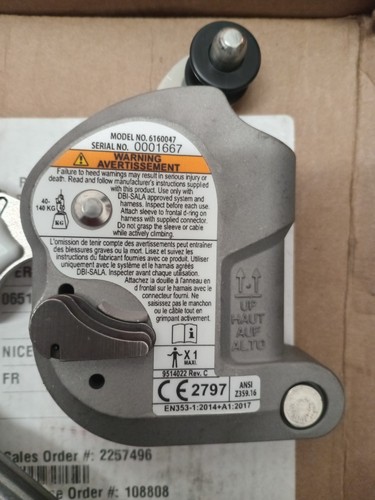 Fall protection traveller - protection,