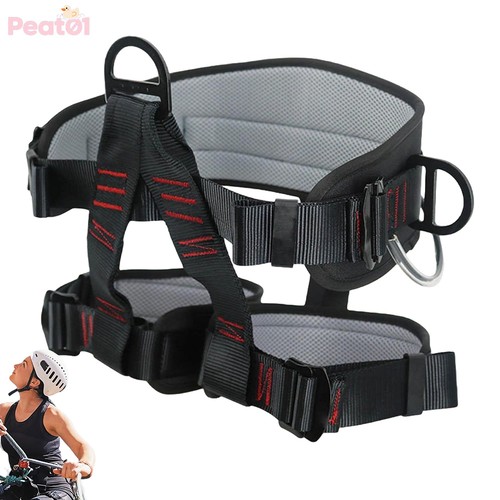 Rock climbing safety - rock, harness
